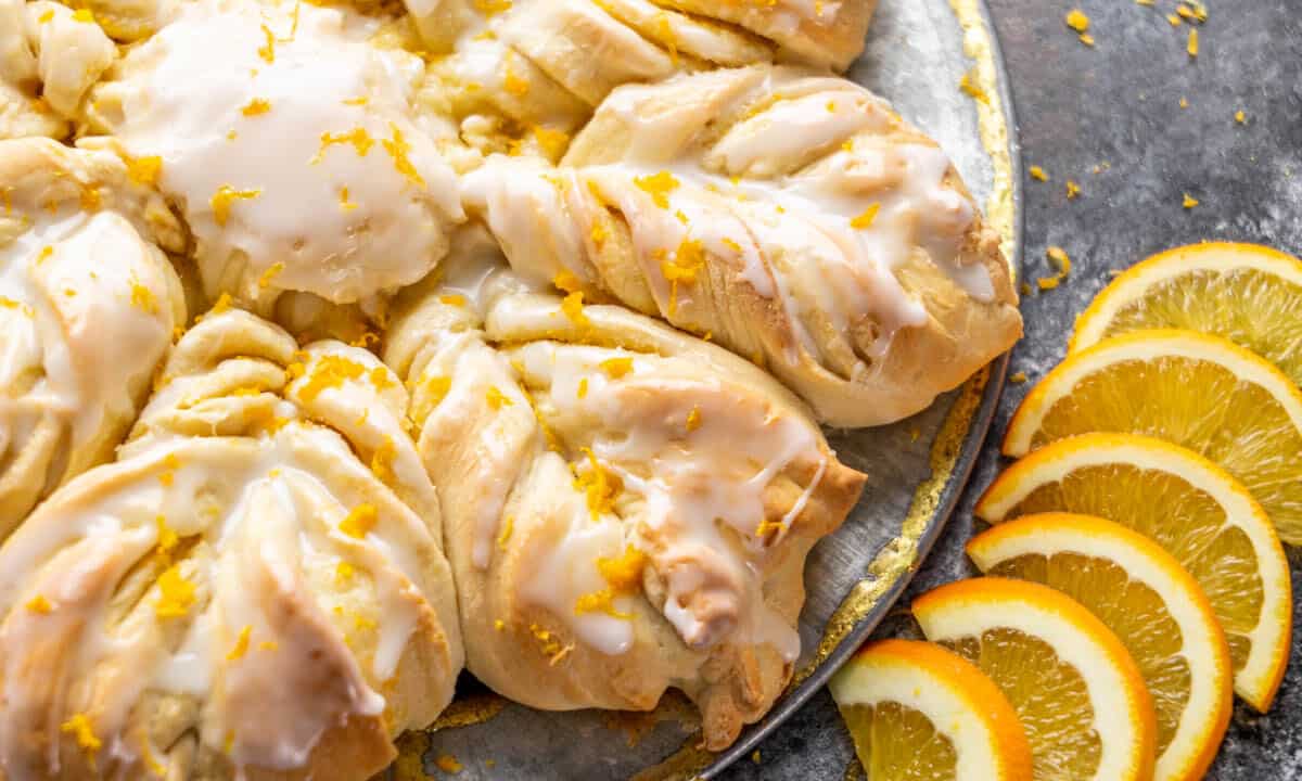 Cinnamon-Orange Star Bread