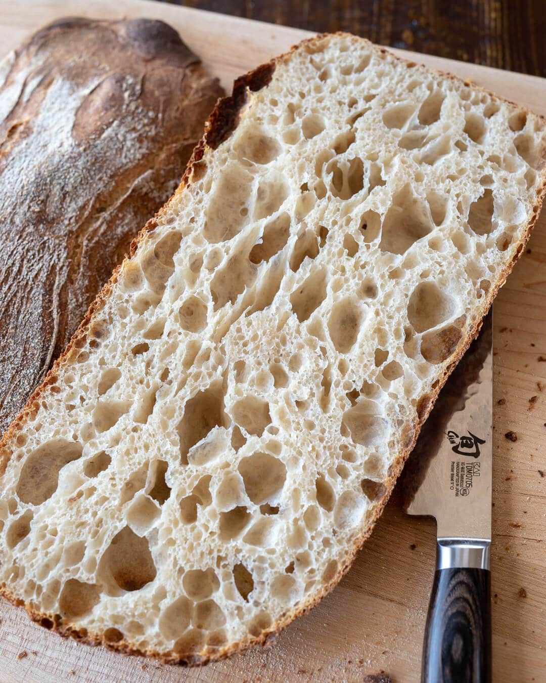 Rustic Italian Ciabatta