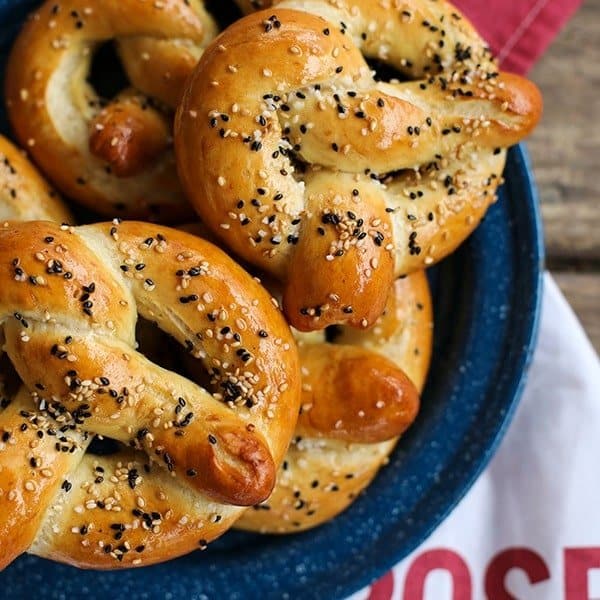 Sourdough Pretzels