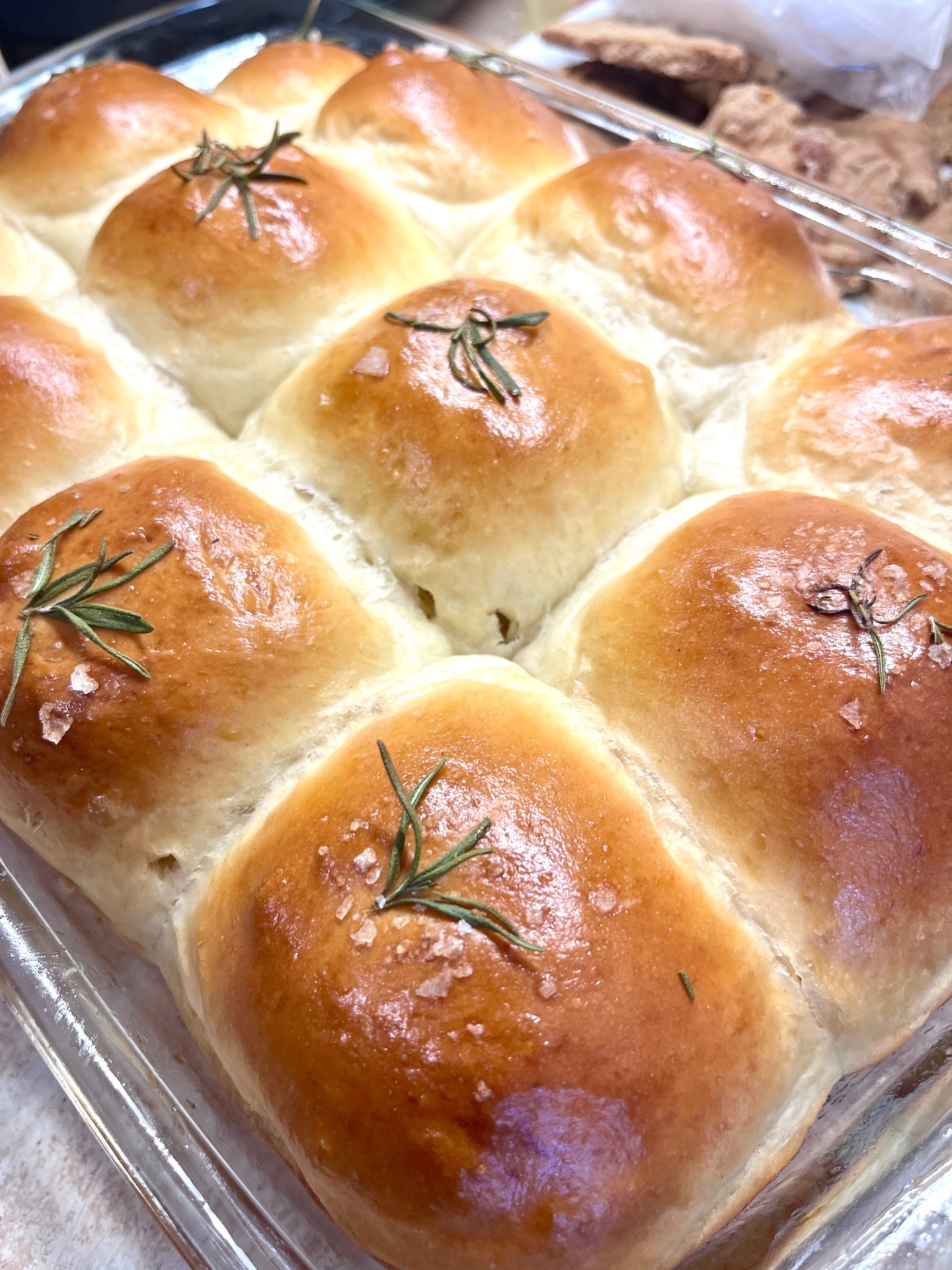 Ultimate Dinner Rolls with Rosemaryand Sea Salt