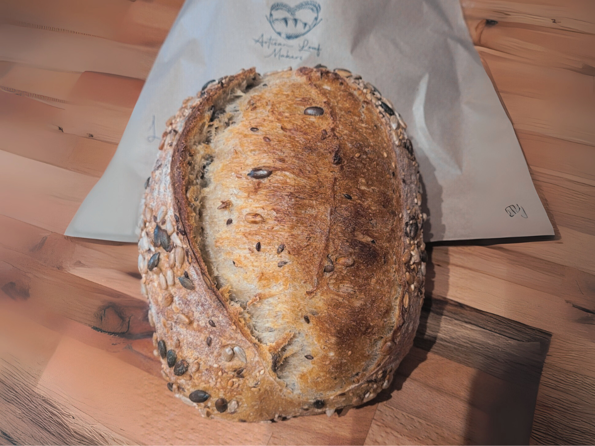 Super Seeded Sourdough Loaf