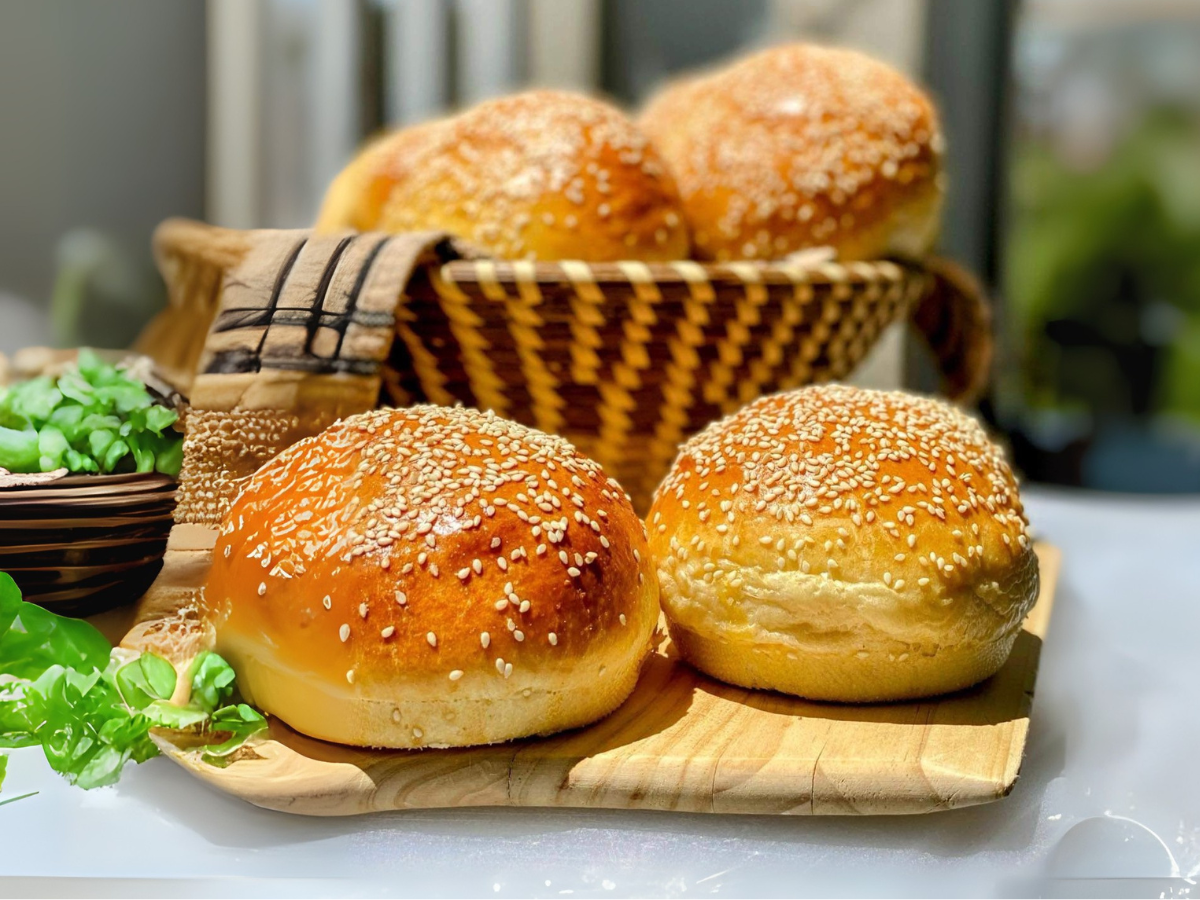 Brioche Hamburger Buns