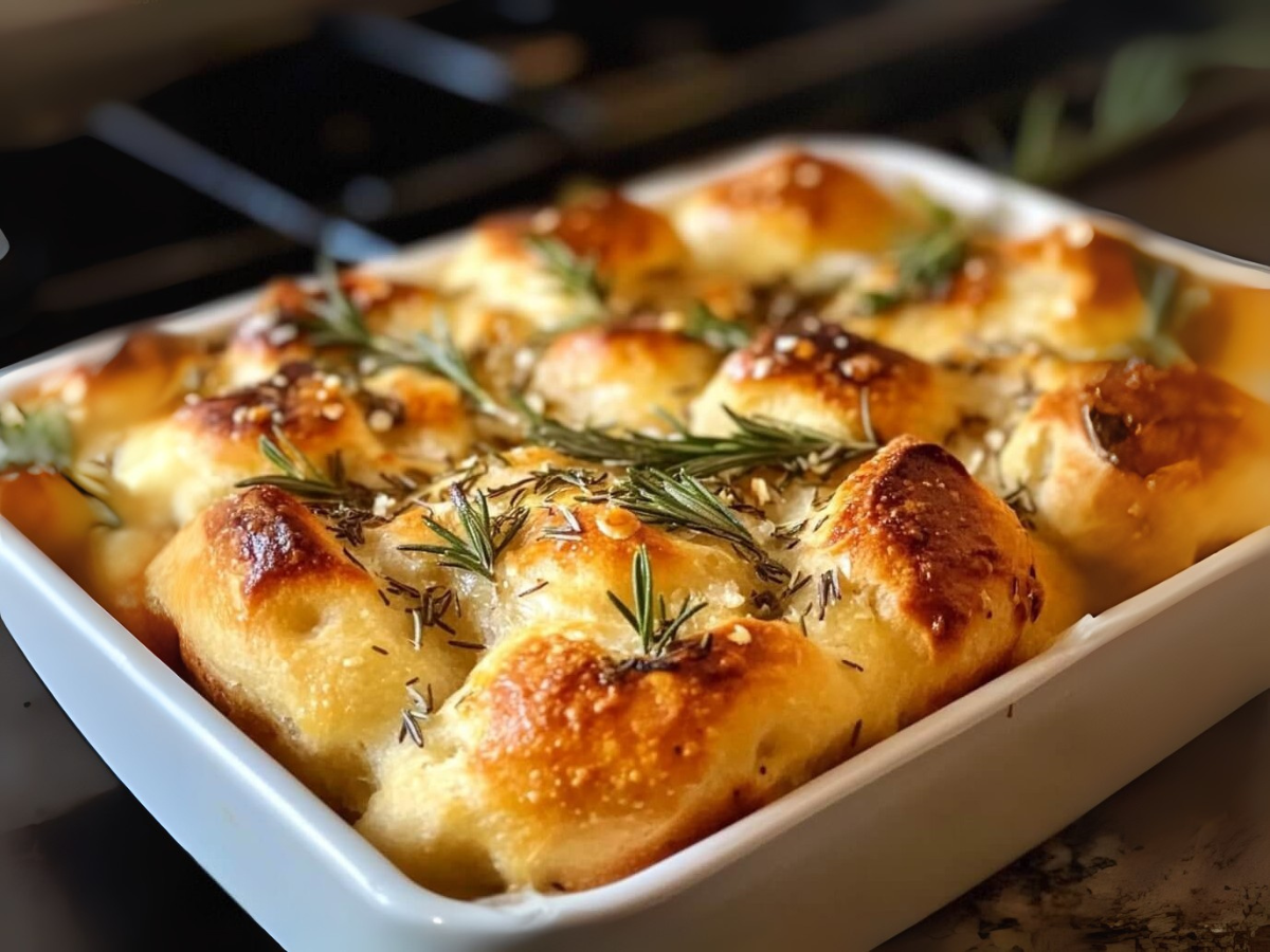 Rosemary Garlic Focaccia