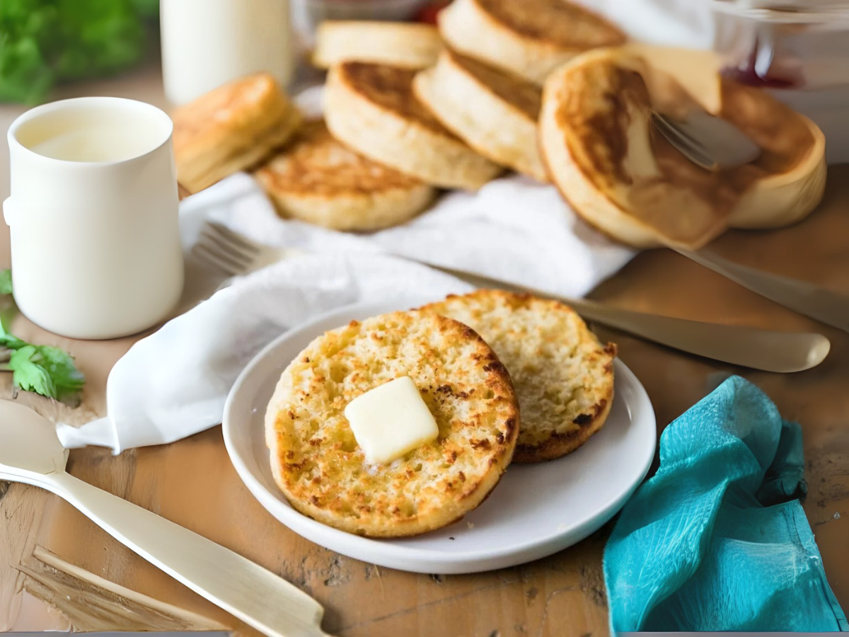 Sourdough English Muffins