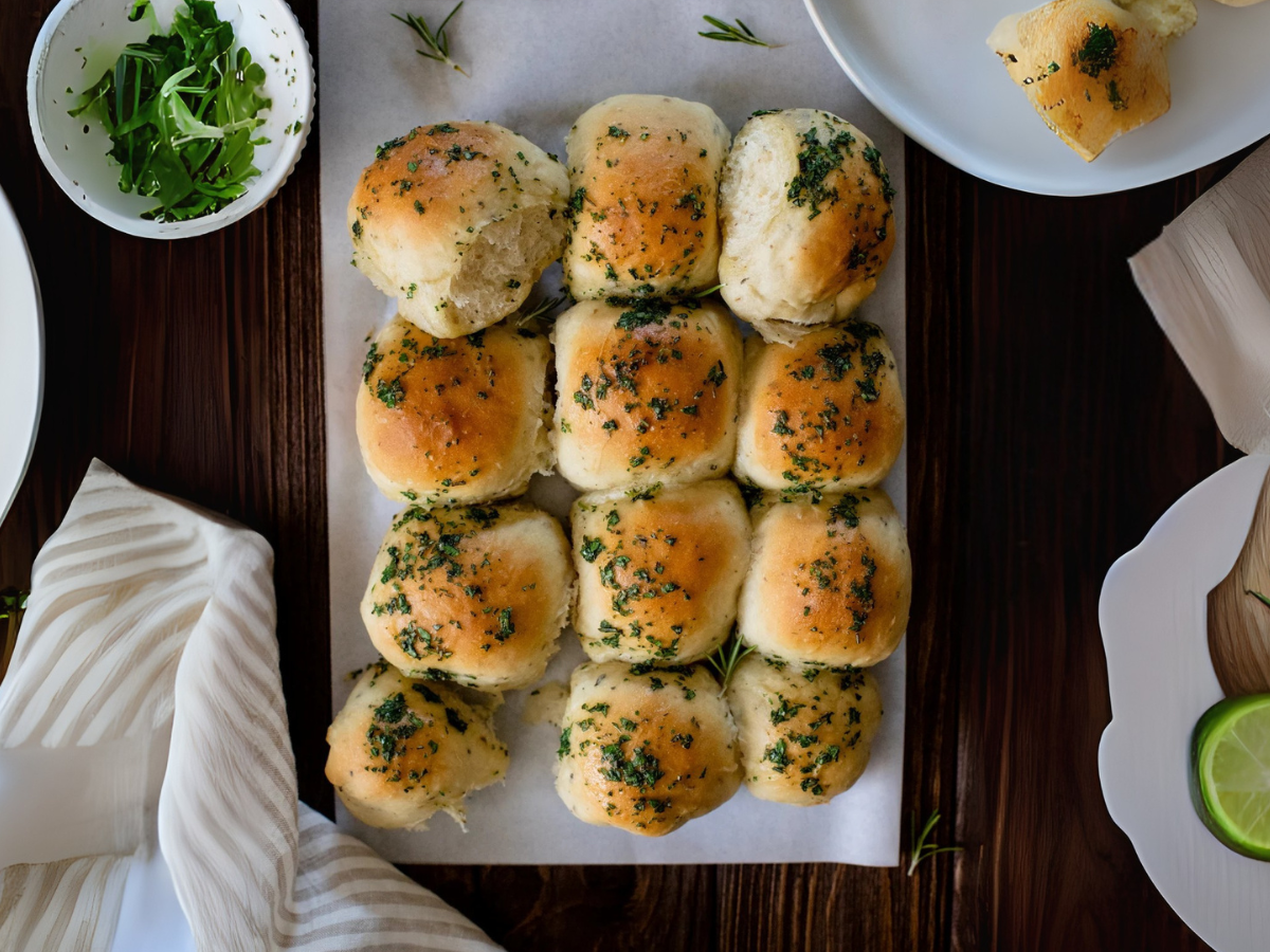 Spring Herb Rolls