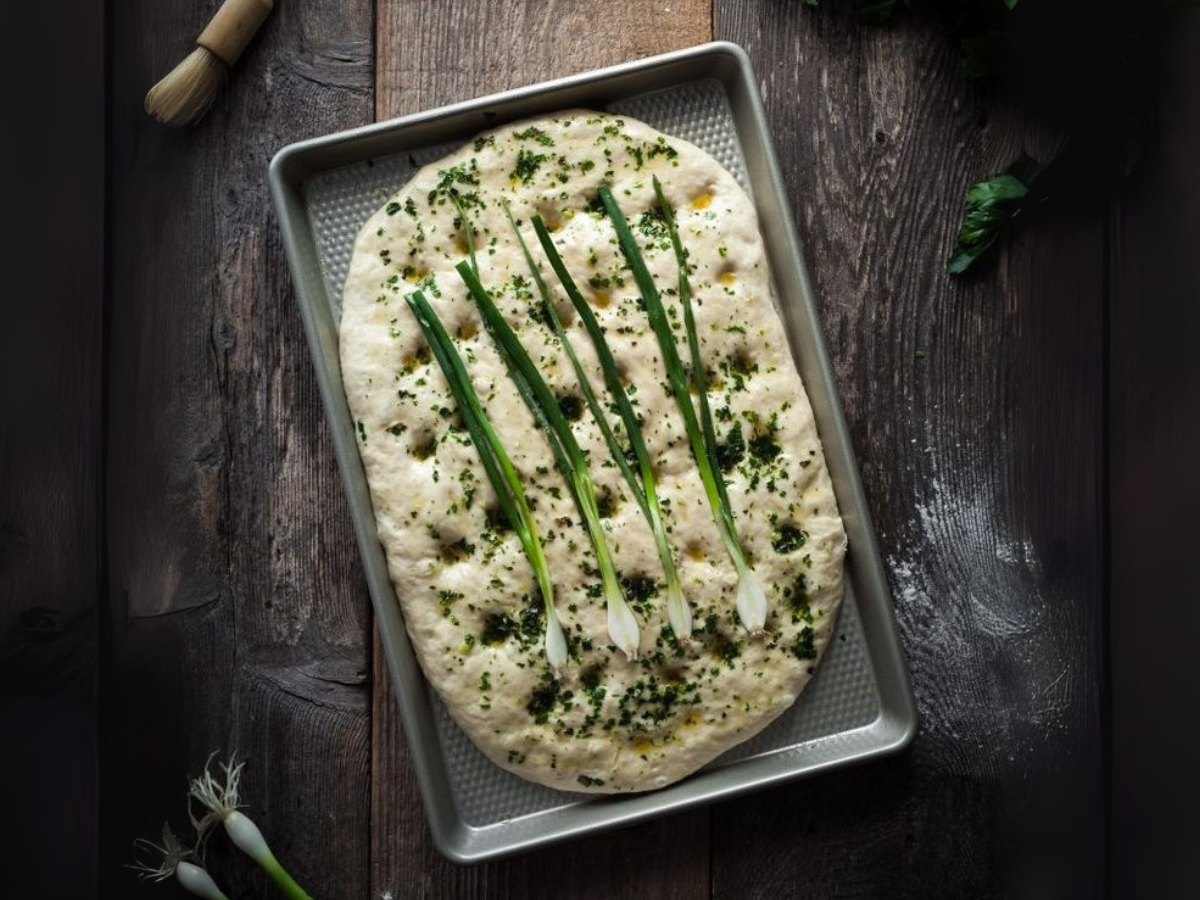 Spring Herb Focaccia