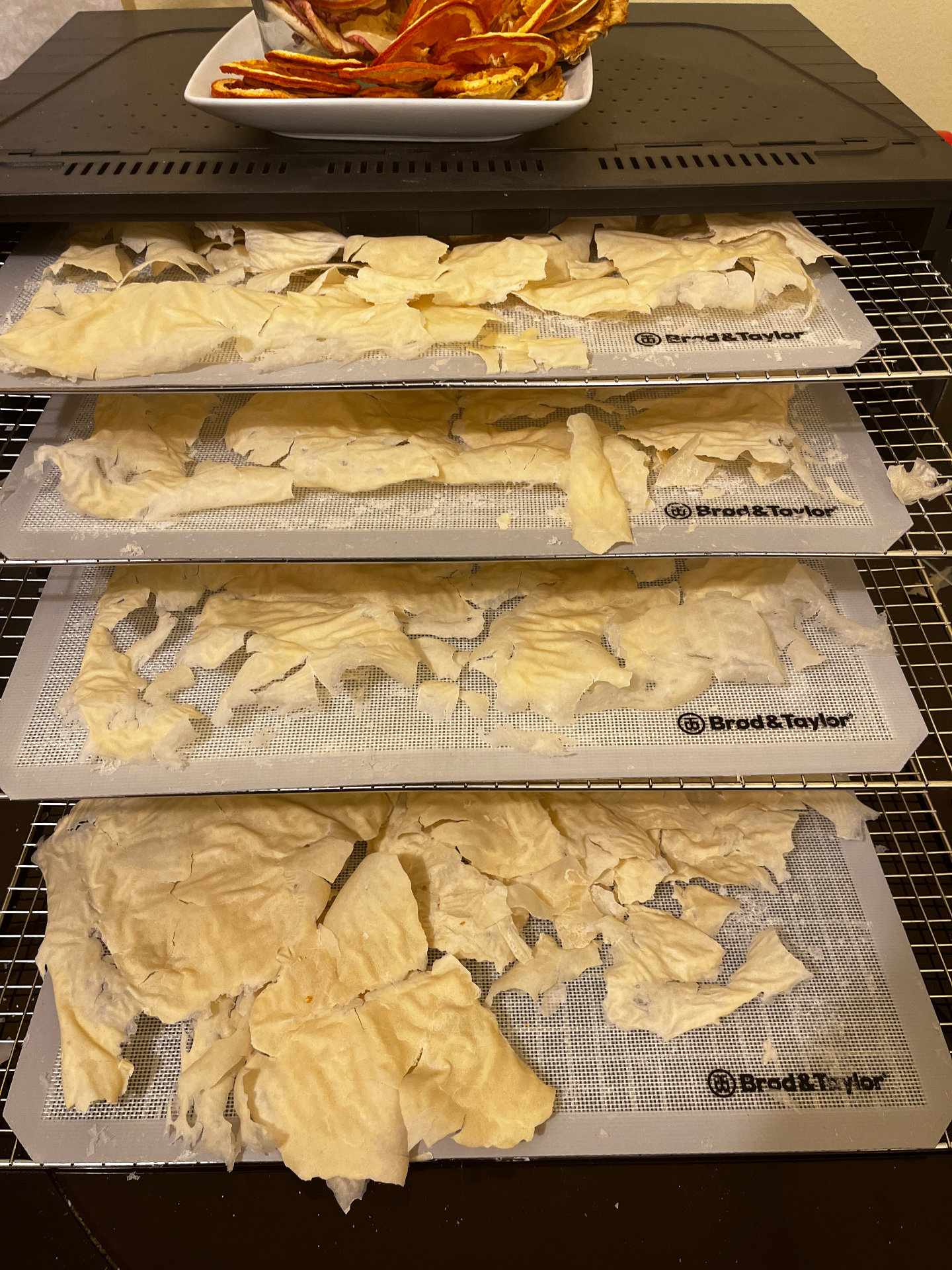 Brød & Taylor Sahara dehydrator in action