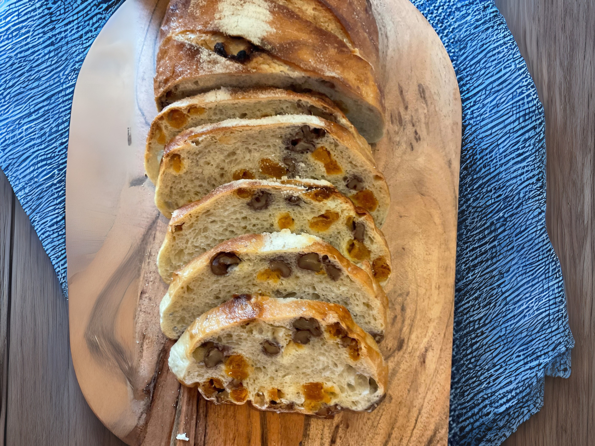 Apricot Almond Sourdough