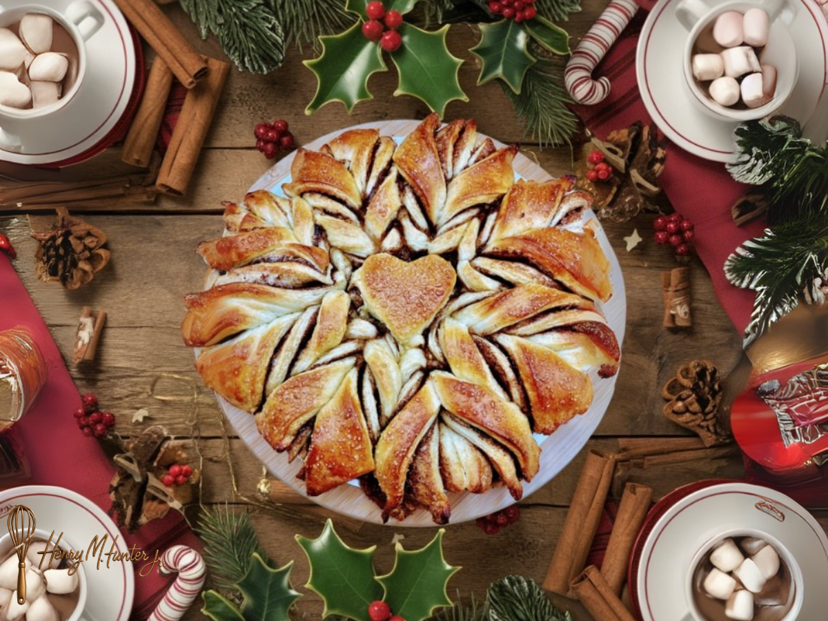 Holiday Star Cinnamon Bread